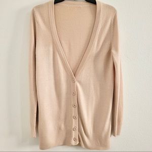 H&M • Long Beige Cardigan